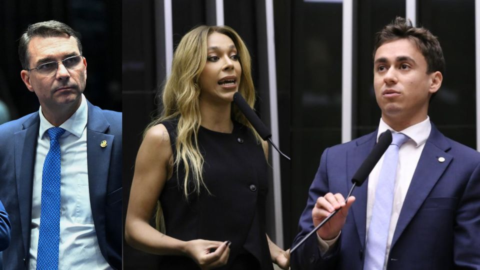 Erika Hilton acusa Flávio Bolsonaro e Nikolas Ferreira de apologia a golpe