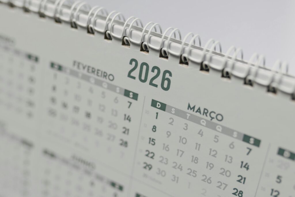Março de 2026 tem feriado? Veja o calendário completo do mês